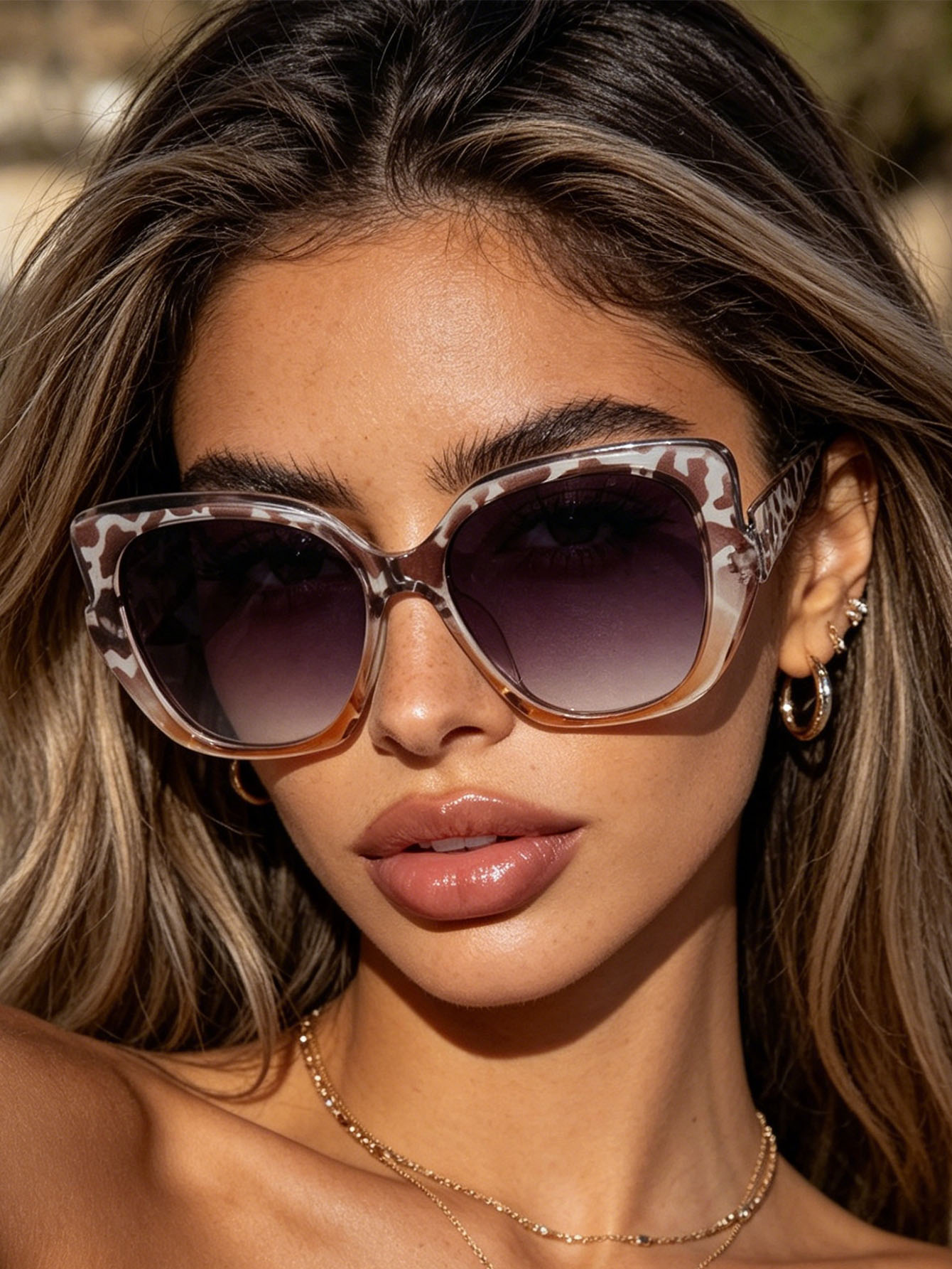 Streetwear Brand Photography - 1Pc Niche Trendy Brand Pink Leopard