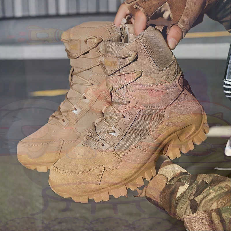 Streetwear Brand Italy - Tan Long Barrel Deadlift Casual Sneakers