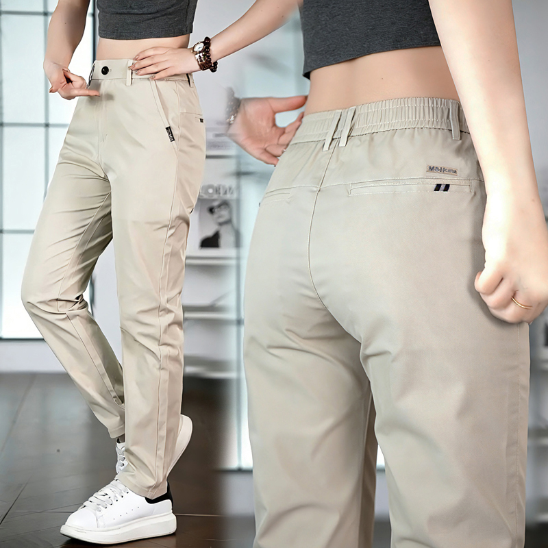 Streetwear Brand Accessories - 2026 Men's Ice Silk Straight Leg