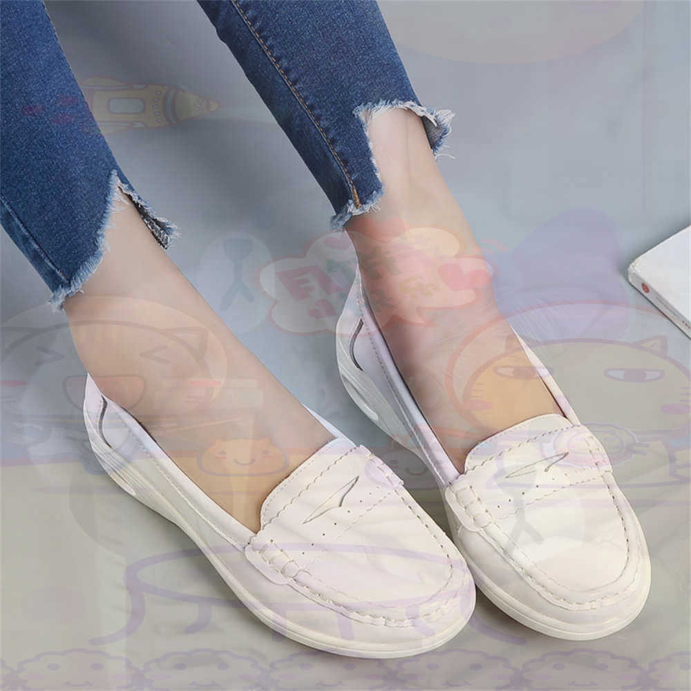 Streetwear Brand Italy - Soft Slip-on Womens Large Size Shoes