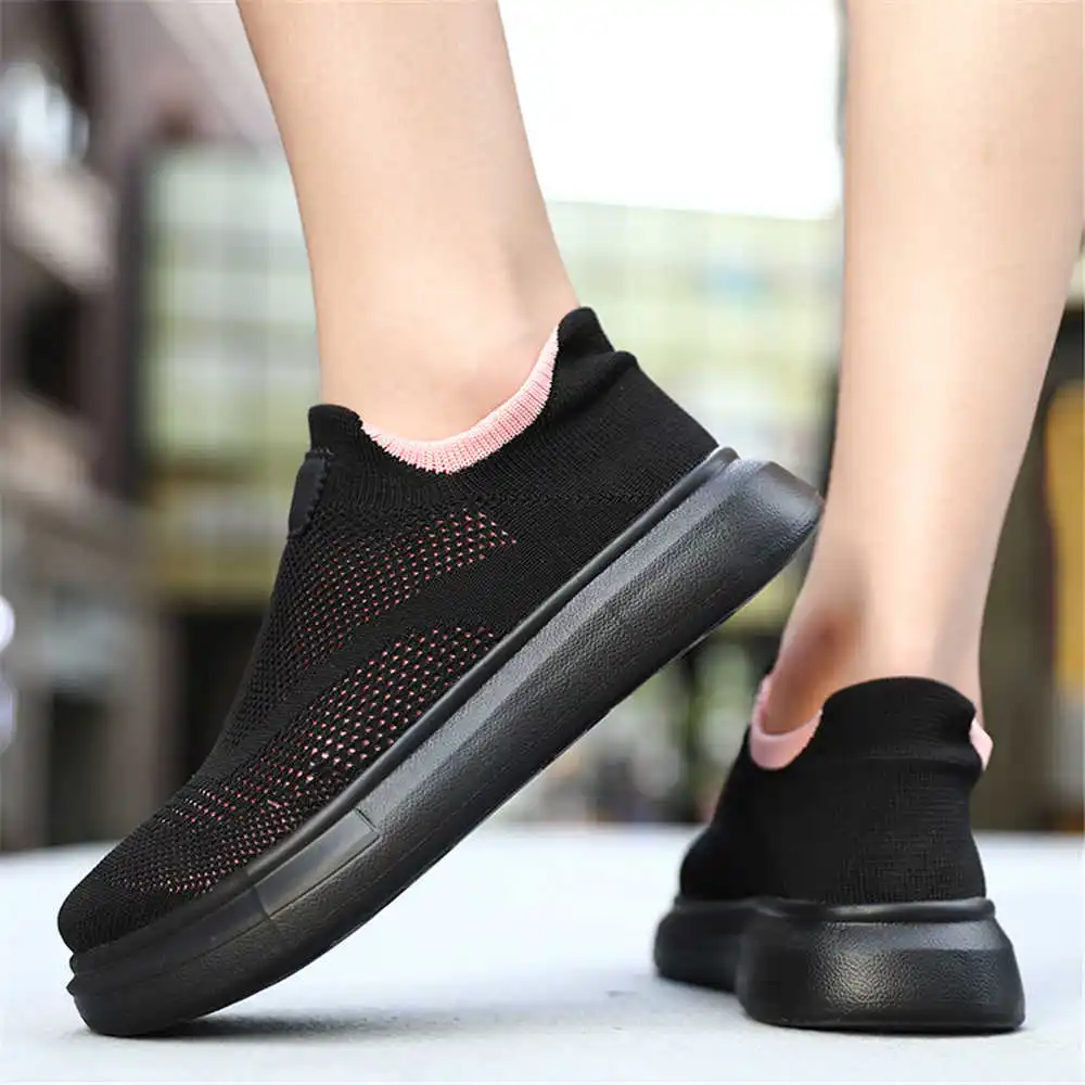 Streetwear Brand Italy - Platform Stockings Brown Shoes For Woman