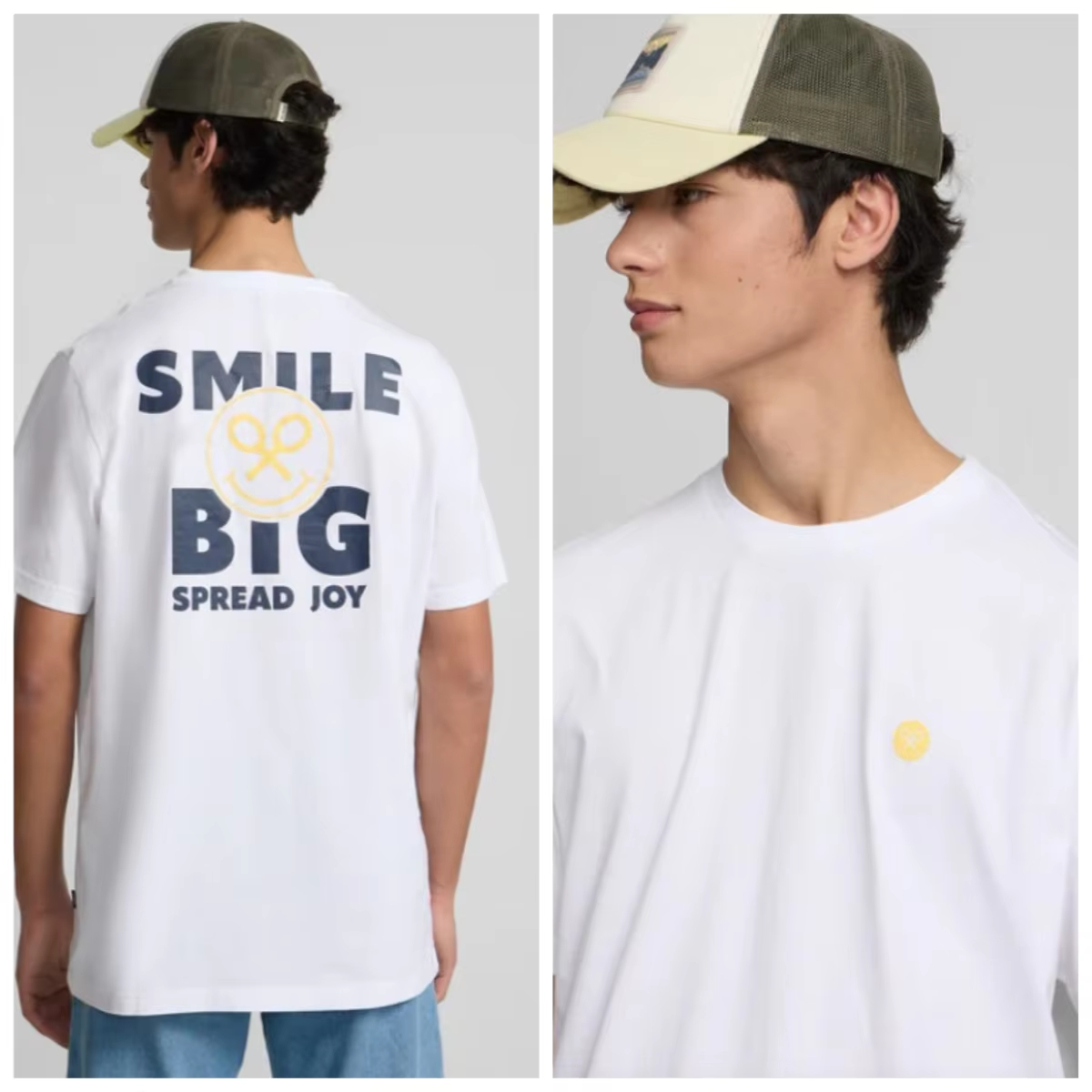 Streetwear Brand Collection - SPREAD JOY Tennis Collection Fashion Casual