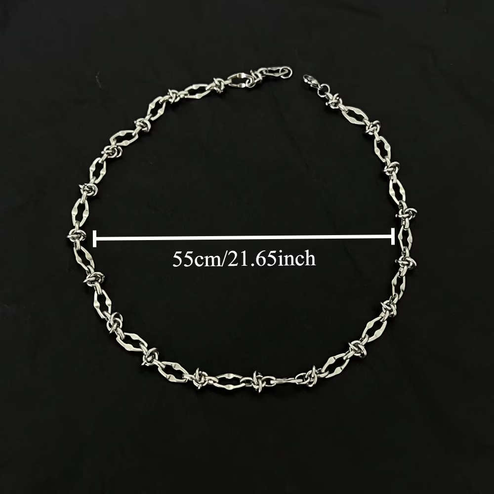 316L Stainless Steel Punk Styl - Streetwear Brand Accessories 评论和价格