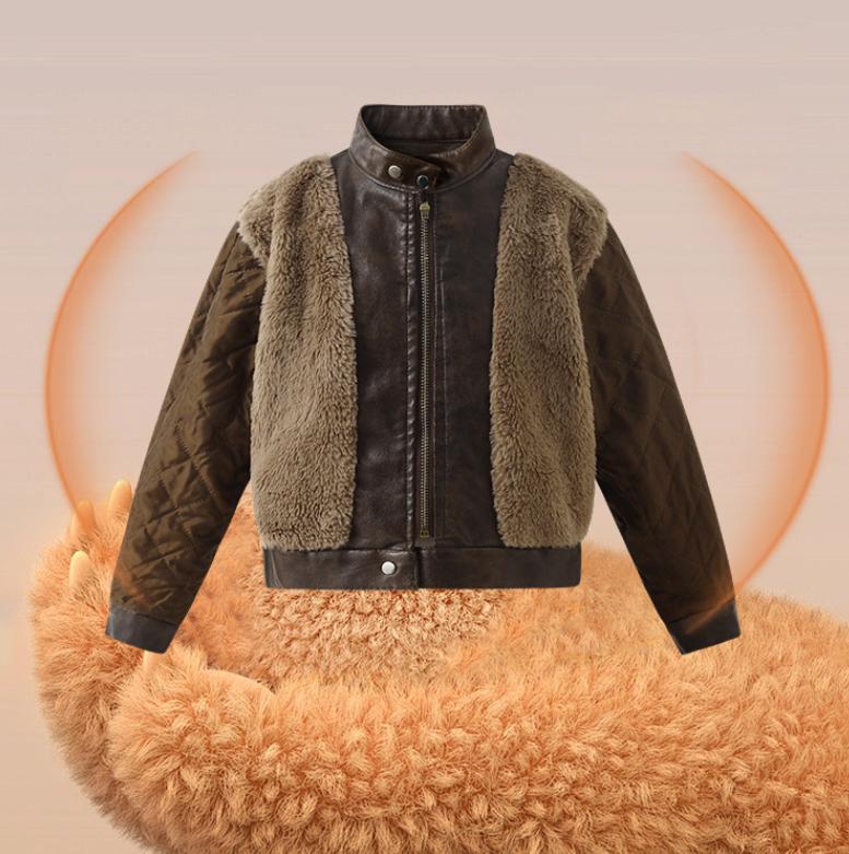 Kids Retro Winter Fleece Velve - Streetwear Brand Photography 评论和价格