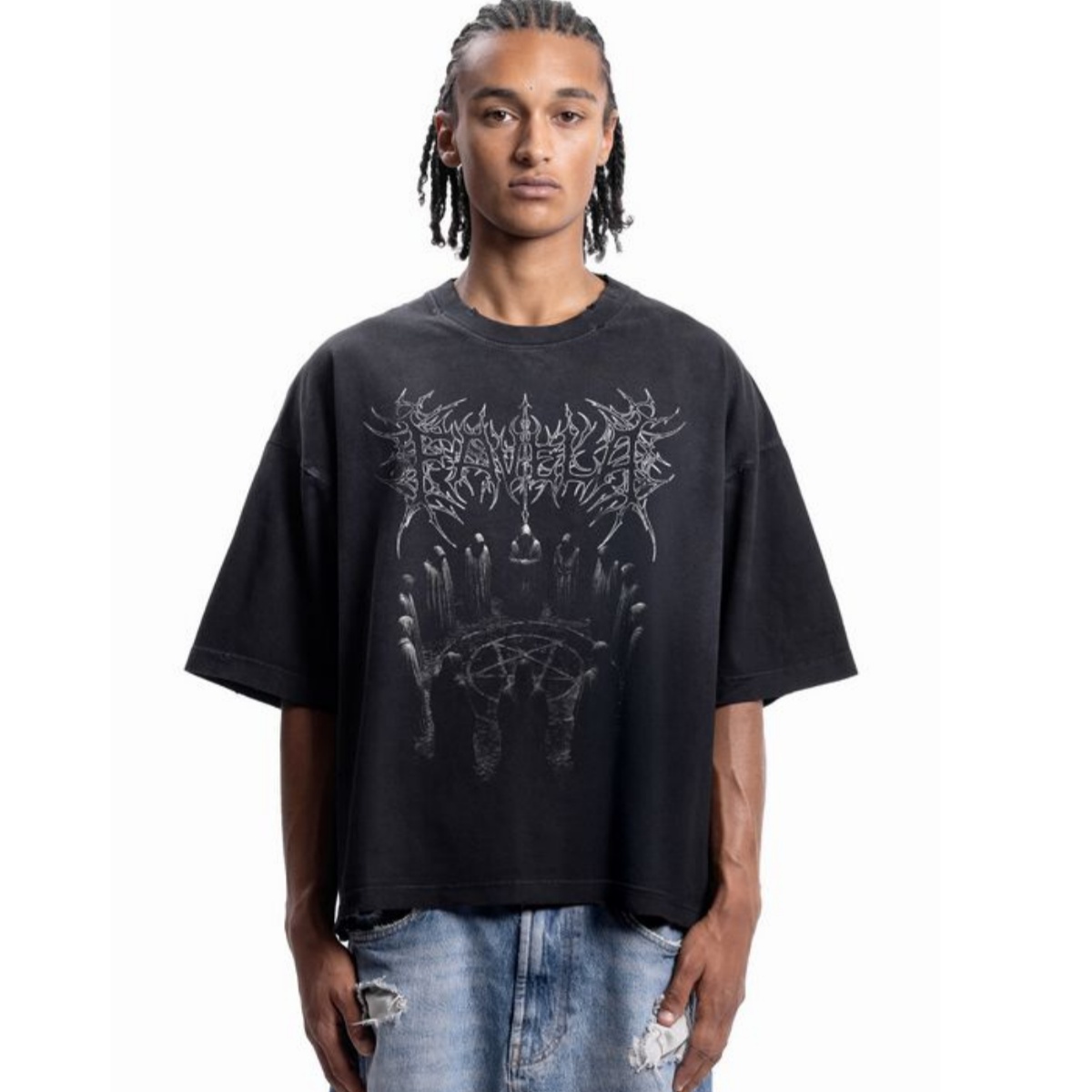 Goat Metal Font Street Trendy  - Streetwear Brand Font 评论和价格