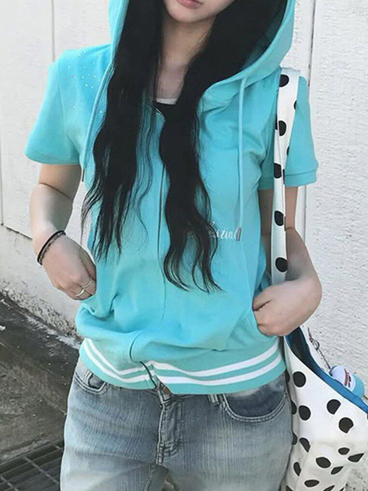 Women's Y2K Hot Girl Zipper Ho - Streetwear Brand Y2K 评论和价格