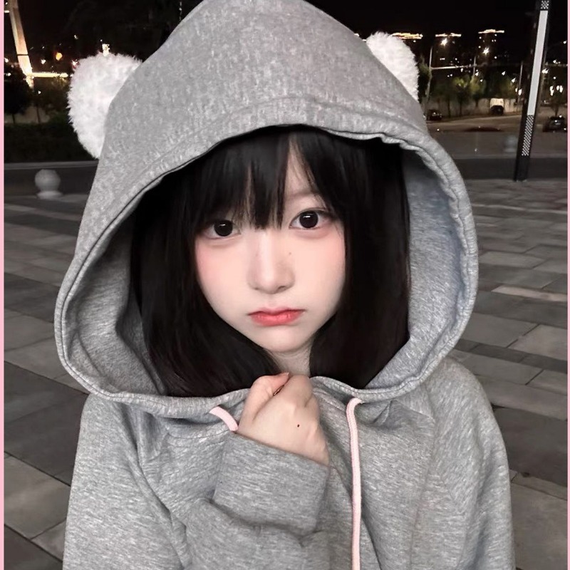 Y2k Women's Hoodie Jacket Cute - Streetwear Brand Y2K 评论和价格