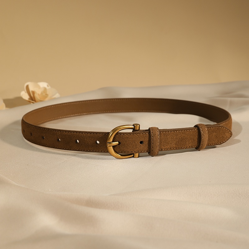 Luxury suede belt for women St - Off White Belt 评论和价格