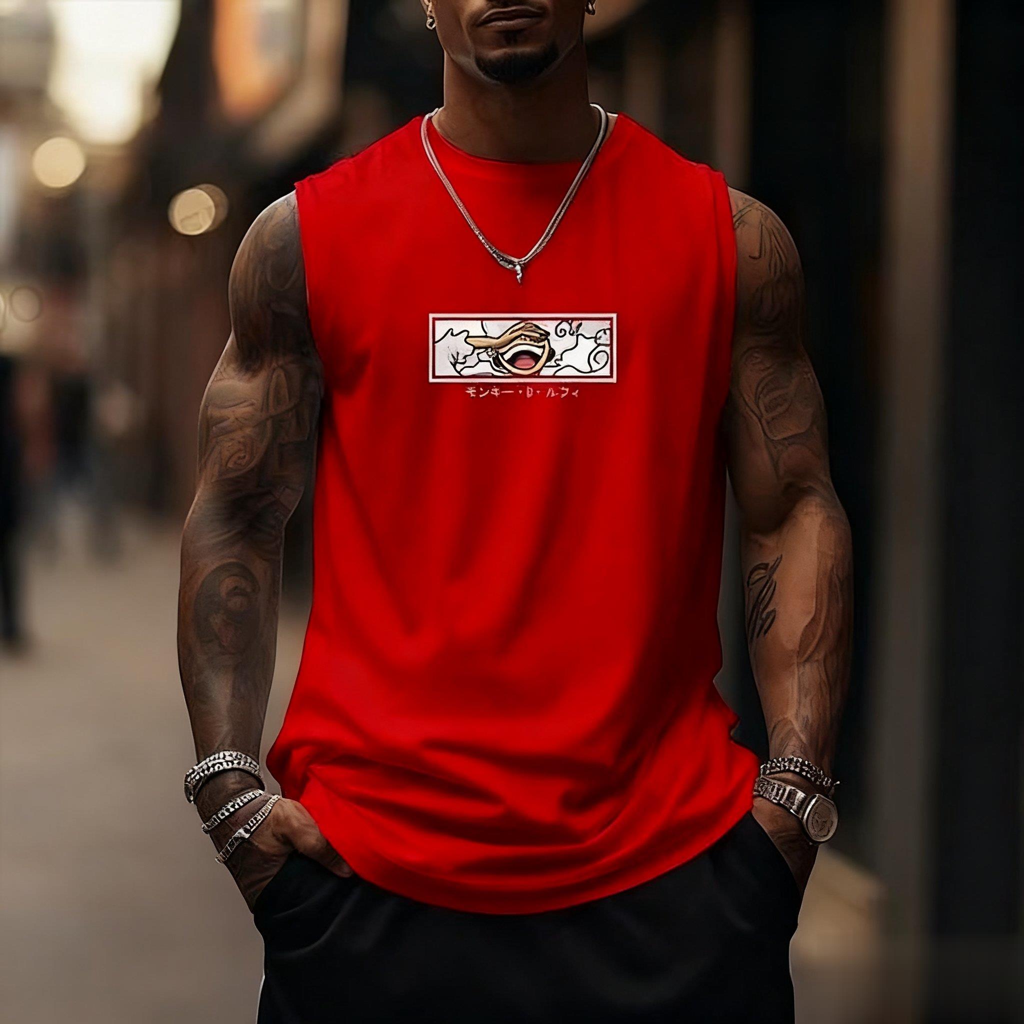 One Piece Luffy Gear 5 Tank To - Streetwear Brand In Japan 评论和价格