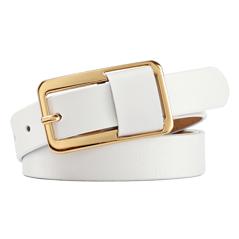 Women's Strap Casual All-match - Off White Belt 评论和价格