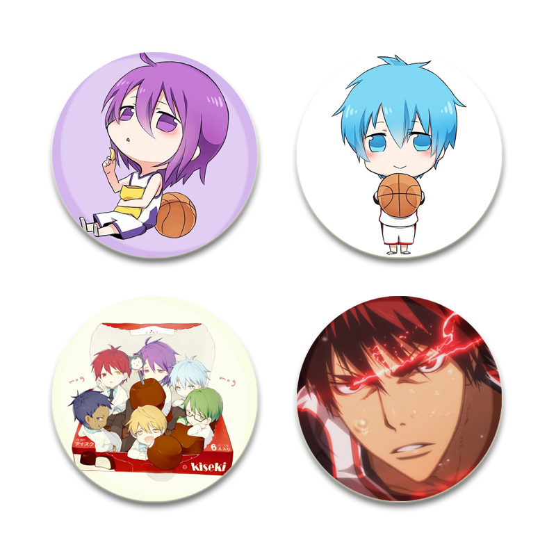 Anime Kuroko's Basketball Badg - Streetwear Brand Accessories 评论和价格