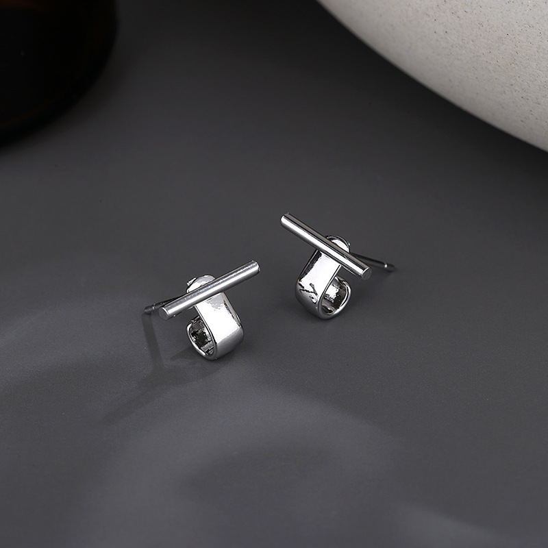 925 Sterling Silver Geometry S - Streetwear Brand Accessories 评论和价格