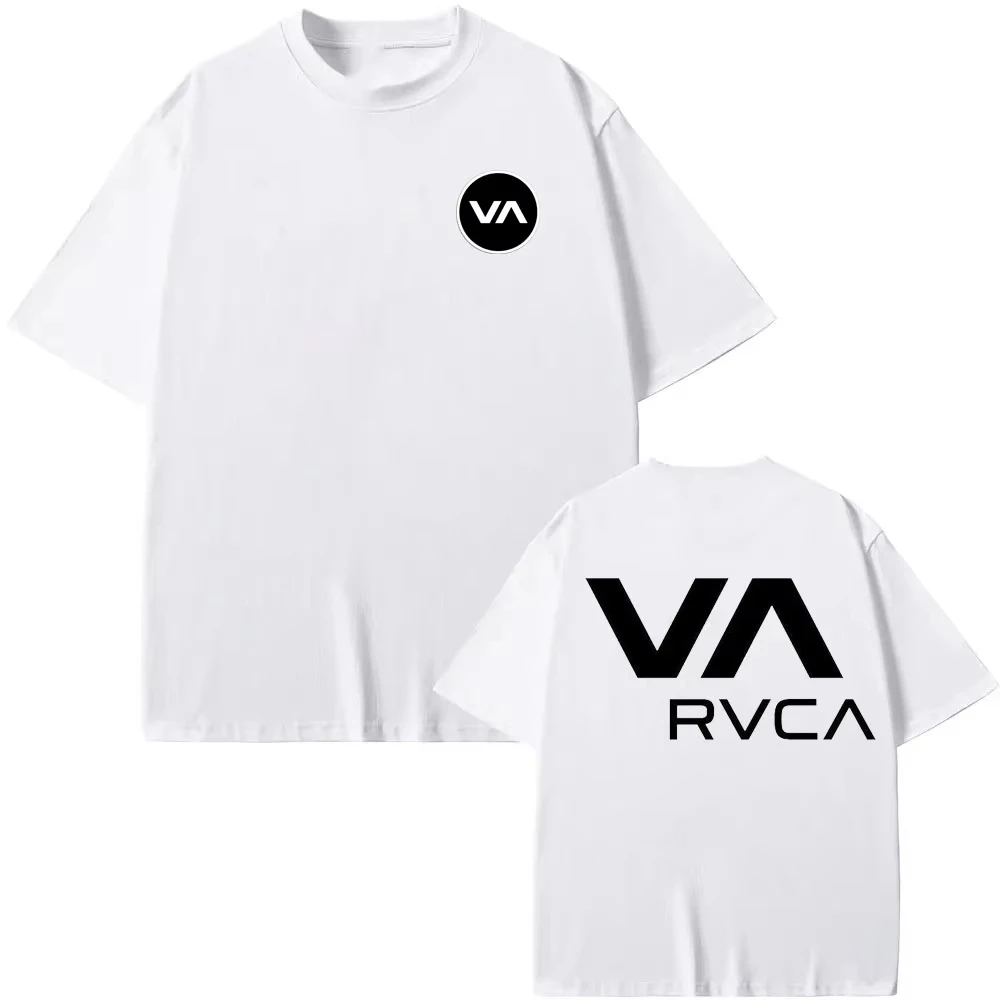 RVCA T Shirt Black Tee Summer  - Streetwear Brand Fashion 评论和价格