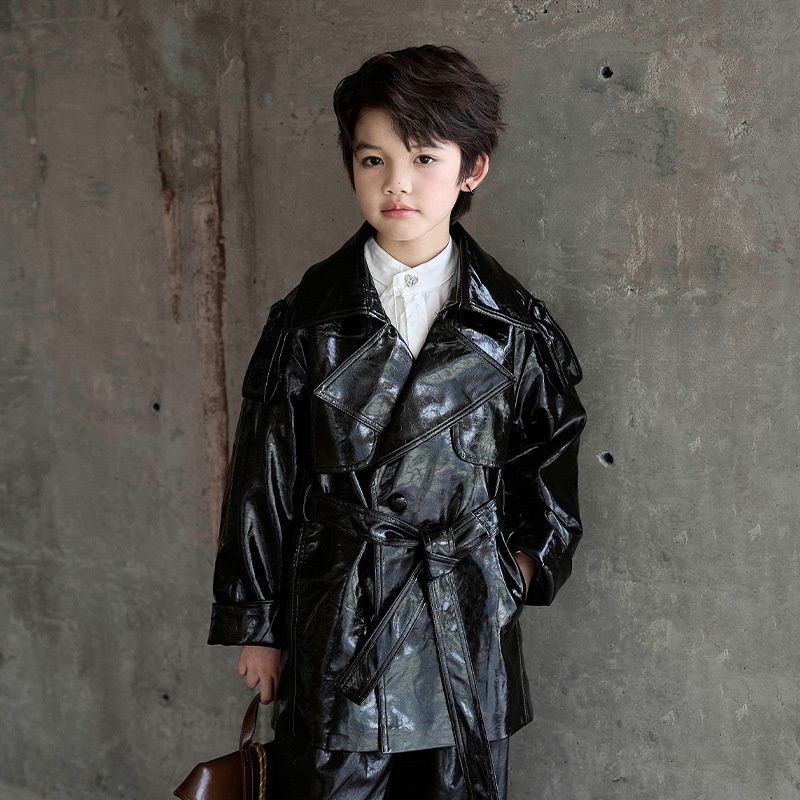 Boys Girls Wine Red Black Moto - Streetwear Brand Photography 评论和价格